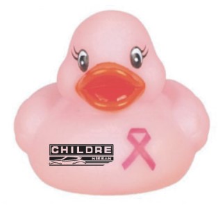 Childre Nissan Breast Cancer Awareness Duck