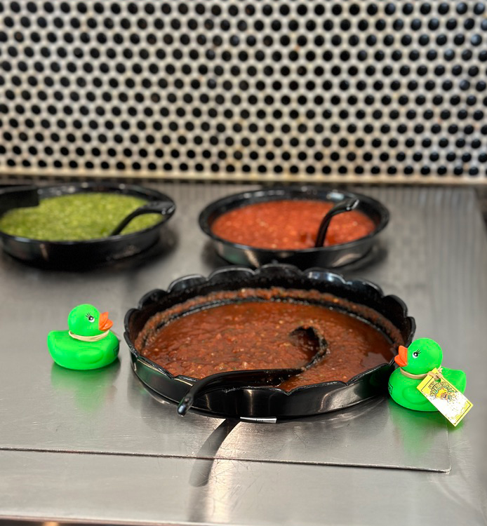Ducks with Salsa